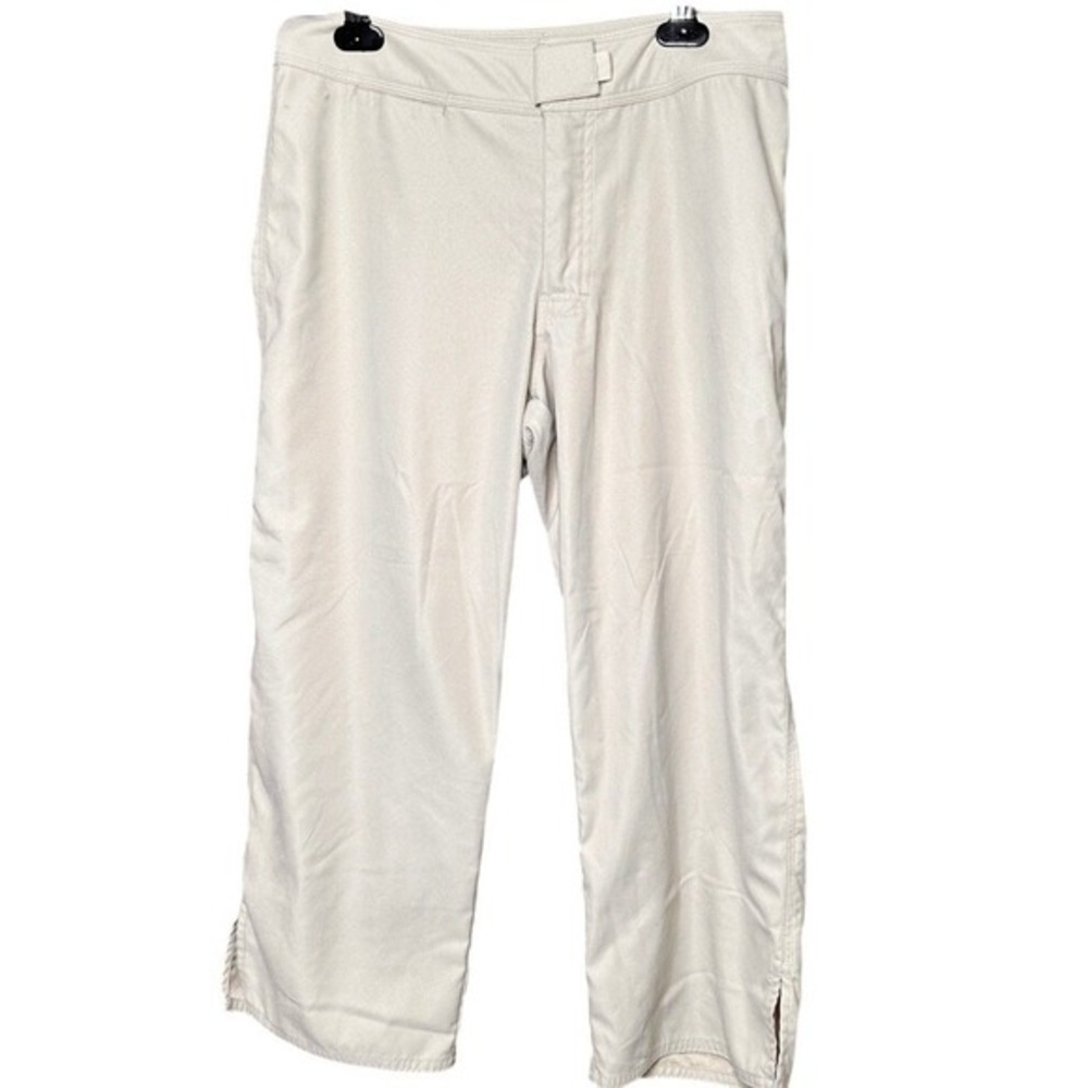 Patagonia Womens Pants Size 8 Beige Cropped‎ Hiking Outdoor Casual Activewear